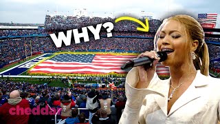 Why The US Plays The National Anthem Before Sporting Events  Cheddar Explains [upl. by Lleryd]