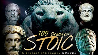 100 of the Greatest STOIC QUOTES for a Strong Mind [upl. by Annaeel91]