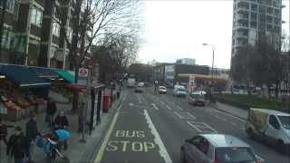 Number 18 bus ride complete journey from Harrow Road to Euston Station London  3rd February 2014 [upl. by Madigan348]