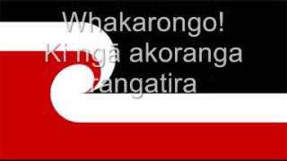 WHAKARONGO Lyrics [upl. by Aydan]