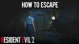 Resident Evil 2 REMAKE  How to Escape The Room and The Chief Sherry Gameplay [upl. by Yerffoeg]