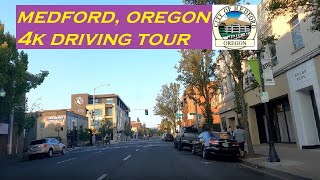 Medford Oregon  4k Driving Tour [upl. by Rosita68]