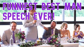 Funny Best Man Speech Wedding Toast MUST WATCH [upl. by Reinhold149]