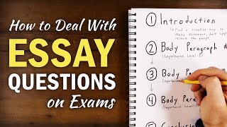 5 Rules for Answering ESSAY Questions on Exams [upl. by Tj171]