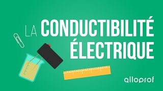 La conductibilité électrique  Sciences  Alloprof [upl. by Taveda145]