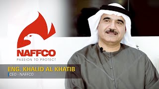 Interview with Eng Khalid Al Khatib CEO of NAFFCO [upl. by Ettenwad]