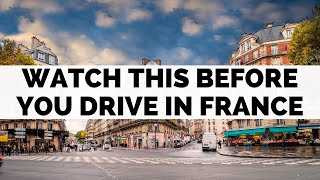 What tourists need to know before driving in France [upl. by Iaw]