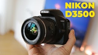 Unboxing The Brand New NIKON D3500  Nikons Cheapest DSLR [upl. by Suiravad756]