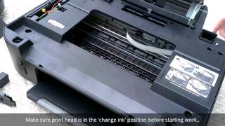 Fix a Kodak ESP Printer Paper Jam [upl. by Ormond70]