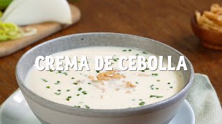 CREMA DE CEBOLLA [upl. by Aramot]