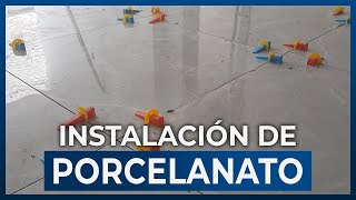 ¿CÓMO INSTALAR PORCELANATO O MAYOLICA EN TU VIVIENDA [upl. by Atinram]