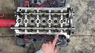 20t TFSI CAMSHAFTS INSTALLING [upl. by Melliw]