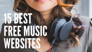 Top 15 Best Free Music Websites To Download Songs Legally In 2021 Free Music [upl. by Landrum]