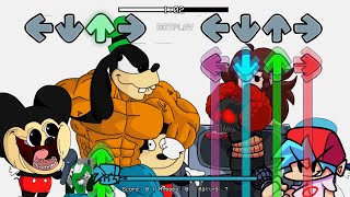 FNF VS Mokey HD Mouse Mickey  Sunday Night Suicide FANGAME FUNNY [upl. by Gora16]