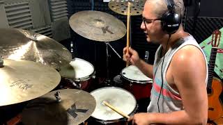 Pasos De Gigante  Bacilos  Johnatan Saavedra Drum Cover [upl. by Vidda]