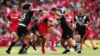 Kiwis Vs Mate Maa Tonga  RLWC 2017 Highlights [upl. by Adnolaj]