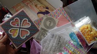 Crafters Companion Subscription Box 17 Shaker Cards Multi Window Card Tutorial [upl. by Olegnalehcim]