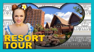 Disney Aulani Resort  Complete Walking Tour  Oahu Hawaii [upl. by Atinaj723]