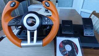 SpeedLink DRIFT OZ Racing Wheel PC [upl. by Wynn201]