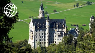 Neuschwanstein Castle Germany Amazing Places 4K [upl. by Leviram102]