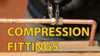 How To Use Compression Fittings [upl. by Laerol469]