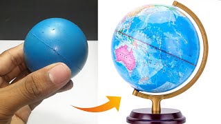 How to make a World Globe Kids School Project [upl. by Aneer]