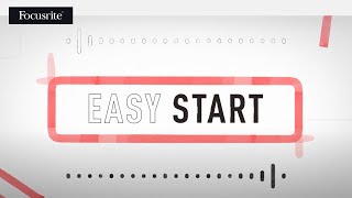 Scarlett  Easy Start Tool  Focusrite [upl. by Gian482]