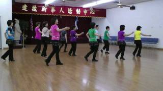 Caballero A Spanish Gentleman Line Dance Demo amp Teach [upl. by Eilojne988]