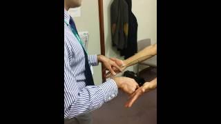 6 UL How to test Ulnar nerve [upl. by Ahsimet532]