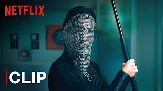 Warrior Nun Epic Hallway Fight Scene ft Beatrice  Netflix India [upl. by Ecnerual]