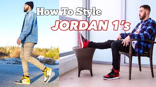 HOW TO STYLE JORDAN 1S IN 2020  AIR JORDAN 1 LOOKBOOK [upl. by Nikola]