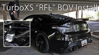 Genesis Coupe  TurboXS RFL BOV Install [upl. by Dell90]