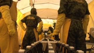 CBRN Decontamination Practice [upl. by Kant]