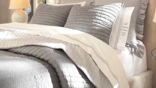 Rustic Luxe Bedding  Pottery Barn [upl. by Elisabeth]