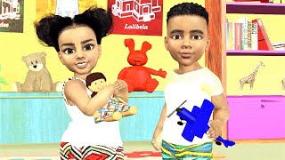 Ethiopian Animation  አሻንጉሊቴ  Ashangulite  Kiyaki Kids Ethiopian Kids Songs [upl. by Queri]