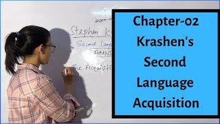 Stephen Krashens Theory of Second Language Acquisition Hypothesis  Chapter02  English Pedagogy [upl. by Ahsak]