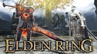 ELDEN RING Ringed Knight VS Banished Knight [upl. by Ullund42]