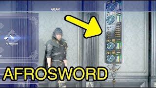 Final Fantasy XV Afrosword FFXV [upl. by Lamoureux554]