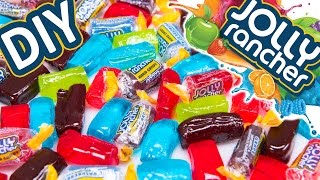 How to make JOLLY RANCHER Candy amp Jolly Rancher LOLLIPOPS DIY Jolly Ranchers Recipes [upl. by Aay]