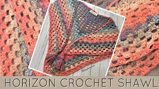 Crochet Shawl  Easy Crochet Shawl for Beginners [upl. by Ddat96]