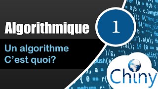 Algorithmique 114  Un algorithme cest quoi [upl. by Florina]