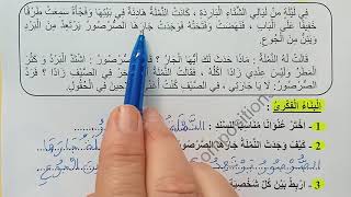 السنة الثالثة ابتدائى حل اختبار في اللغة العربية النمودج 4 الفصل الأول الجيل الثانى [upl. by Silda859]