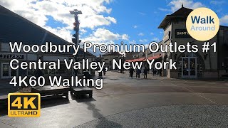 【4K60】 Walking  Woodbury Common Premium Outlets 1 [upl. by Kristian917]