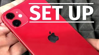 iPhone 11 64gb Set Up Manual Guide [upl. by Auqenaj]