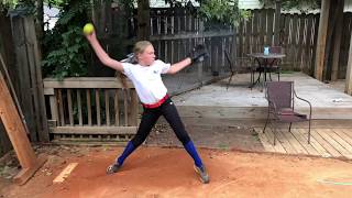 Softball Pitching Instruction progression drills [upl. by Zohar344]