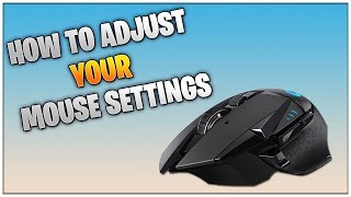 How To Adjust Your DPI and Settings  Logitech G502 Lightspeed GHub [upl. by Assirek776]