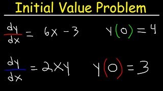 Initial Value Problem [upl. by Bonny]