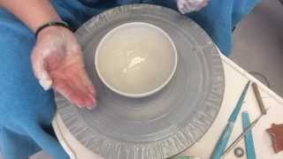 How to throw a bowl on the potters wheel [upl. by Sudhir]