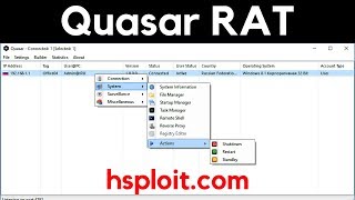 QuasarRAT  The Best Windows RAT  Remote Administration Tool for Windows [upl. by Mycah708]