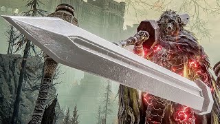 Elden Ring  OP Berserk Dual Colossal Greatsword Build Vs Bosses Gameplay [upl. by Goles]